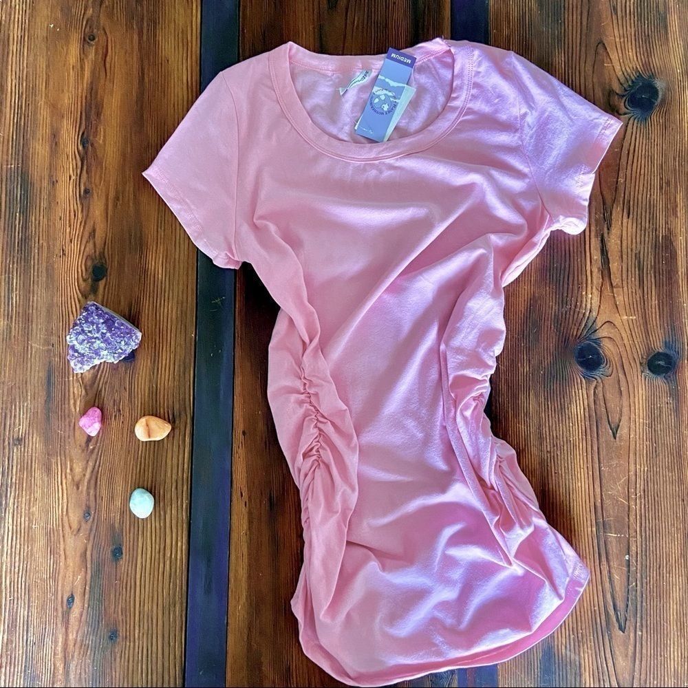 Planet Motherhood Pink Maternity Top